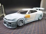 1/24 R36 AVANTE R35 Rc Drift Car 3d Printed Parts for Tamiya