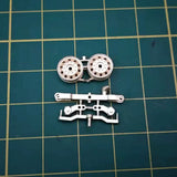 1/87 Alloy Model Static Modified Front Steering Axle Metal Wheels