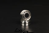 LXYRC 1/14 Tamiya Rc Tractor for Axles Stainless Steel Wheels Coupler Collection