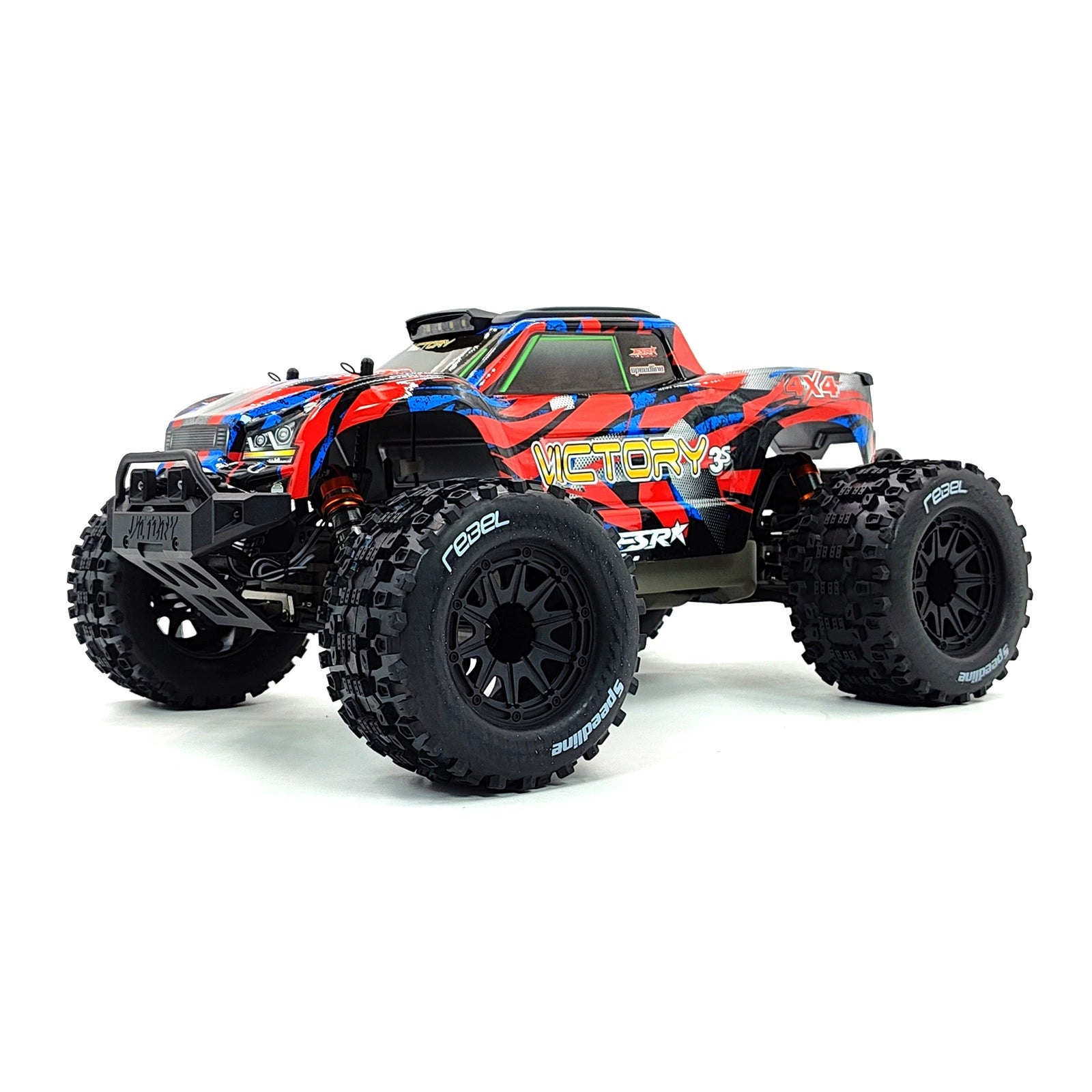 FSR Fs Racing Victory 3s 4wd 1/10 Brushless Rc Monster Truck RTR