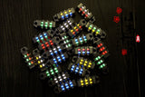 Self-luminous 25 Years Double Tube Tritium TC4 Titanium Alloy Keychain