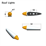 Tamiya 1/14 RC TRACTOR Width Indicator Light HL-19P3