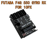 FUTABA T10PX Remote Transmitter F4-G Receiver Integrated Gyroscope Dsk-555 for 1/24 RC DRIFT CAR