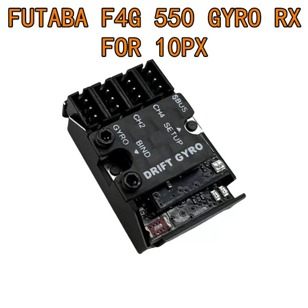 FUTABA T10PX Remote Transmitter F4-G Receiver Integrated Gyroscope