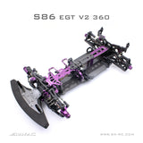 SNRC S86EGT V2 330 360 406 1/8 Rc Car Frame KIT