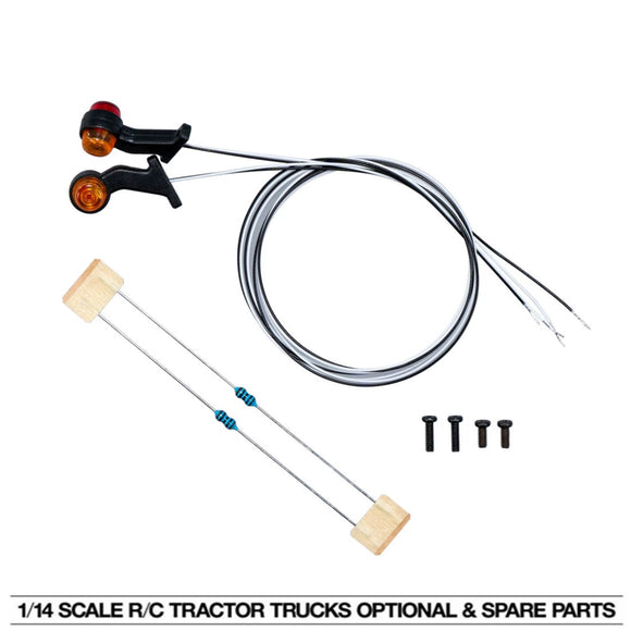 1/14 Tamiya Rc Tractor Profile Light CBY-024