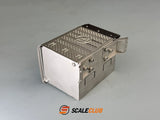 Scaleclub 1/14 Tamiya Rc Tractor Euro6 Stainless Steel Toolbox Miniature