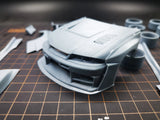 1/24 R33 HOGO SILVA Rc Drift Car 3d Print Op Parts for Tamiya