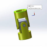 1/87 1/64 Static Modification Rc Coupling 2mm Universal Joint