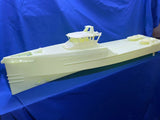 1:48 3D Printed Damen 5009 Sea Axe High Speed SAR Rescue Vessel with 4 Thrusters RC BOAT KIT