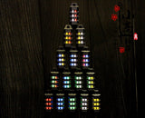 Self-luminous 25 Years Double Tube Tritium TC4 Titanium Alloy Keychain