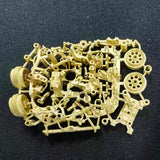 MDR 1/64 4WD MINI RC CAR Brass Chassis MDR-01 KIT