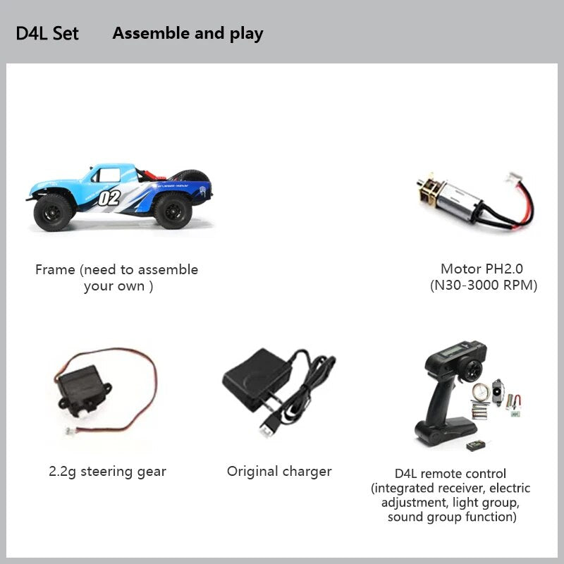 Orlandoo Hunter 1/32 Mini RC Car OH32X02 KIT – VAJJEXRC