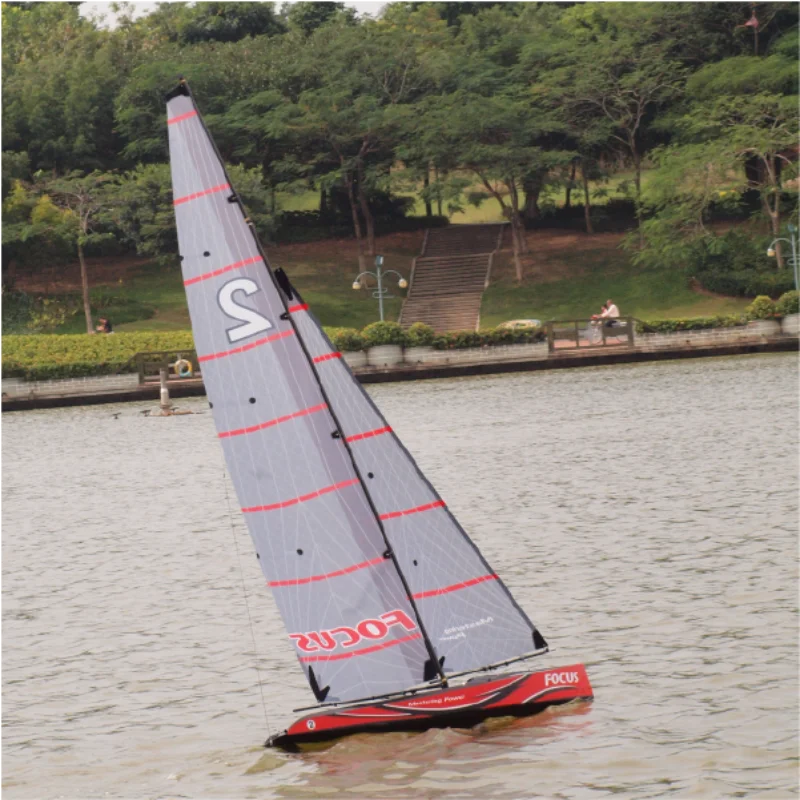 Radio Control Sailboat Racing RC Boat Sailing Model 8812 FOCUS Remote Control Sailing Model – VAJJEXRC