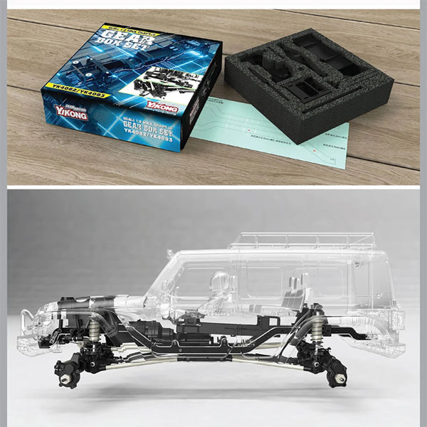 YIKONG YK4082 V3 YK4083 V3 1/8 Rc Climbing Car Transmission YIKONG YK4082 V3 YK4083 V3 1/8 Rc Climbing Car Transmission