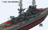 CY MODEL CY102 1/350  USS ARIZONA BB-39 Battle Ship Assembly Model Kit