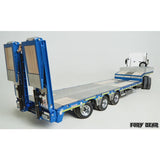 FURY BEAR Nooxion 1/14 OSDS 48-03 Series Engineering 3-axle Trailer Model