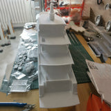 1/75 AMELS 200 3D Printed  Boat Model Kit  80cm Length