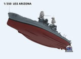 CY MODEL CY102 1/350  USS ARIZONA BB-39 Battle Ship Assembly Model Kit