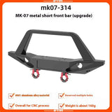 RLAARLO Mk07 Jk07pro Op Part Metal Accessories Armor Weight C Seat Steering Cup Bridge Cover Front Bar Differential Shell