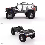 Crossrc 1/10 SU4 Rc 4WD Off Road Climbing Car KIT