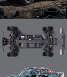 YIKONG YK8081 DF8 RC 4WD Brushless Desert Short TRUCK RTR