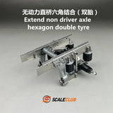 SCALECLUB KZQ-TY-1  1/14 TAMIYA RC Truck Rear Axle Extension Chassis Expansion