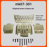 RLAARLO Mk07 Jk07pro Op Part Metal Accessories Armor Weight C Seat Steering Cup Bridge Cover Front Bar Differential Shell