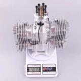 DLE DLE222 Four Cylinder Two-stroke 222CC Gas Engine for RC Fixed-wing Aircraft