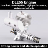 DLE-55 DLE55 Gas Engine for RC Airplane Model Fixed Wing