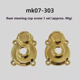 RLAARLO Mk07 Jk07pro Op Part Metal Accessories Armor Weight C Seat Steering Cup Bridge Cover Front Bar Differential Shell