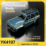 Yikong YK4107 1/10 RC Crawler Car Shell Assembly 21204 Painted Shell for 1/10 Rc Car 324mm Wheelbase