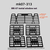 RLAARLO Mk07 Jk07pro Op Part Metal Accessories Armor Weight C Seat Steering Cup Bridge Cover Front Bar Differential Shell