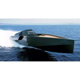 1/35  Wally Yacht Basswood Laminate Wooden Assembly Diy Kit