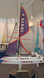Remote Control Sailing SKATE1000 Fiberglass Hull Yacht  RTR