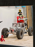 Skull 3D Printed Aluminum Alloy Pipe Frame Battery Compartment for 1/10 SCX10 VS4-10 Rc Rock Crawler Op