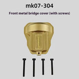 RLAARLO Mk07 Jk07pro Op Part Metal Accessories Armor Weight C Seat Steering Cup Bridge Cover Front Bar Differential Shell