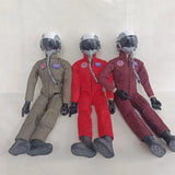 1/6 Fullbody Jet Pilots with Helmet for RC Airplane Pilot Figure Model