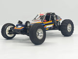2 PCS 1/10 RC Electric Buggy Baja Front Ribbed Tires and Sand Paddle Tire JDMODEL JDM-258CD for Electric Off-Road RC Car