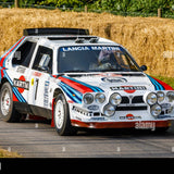 TC124 Lancia Delta S4 Rally Car Clear Unpainted Polycarbonate shell for 1/10 RC Drift Chassis Tamiya TT02
