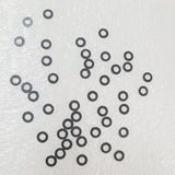 100pcs Nylon Gasket for 1/14 RC Hydraulic Excavator Oil Seal Model Outer Diameter 5mm Inner Diameter 2.7mm