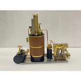 Engine Boiler Inline Double Cylinder Power Unit Suitable for 0.8M To 1.3M Rc Boat Power Model DIY