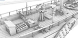 1/64 DUTCH GAFF GUNBOATS DIY Wood Model Kit