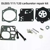 DLE120 DLE 111 Engine Replacement PART Carburetor Propeller hub Insulation block Crankshaft Crankcase Screws etc