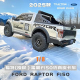 TRACTION HOBBY KM F150 1/8 Raptor F150 Pickup BRUSHED Remote Control Car  RTR