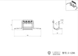 1/14 Lesu Hino 700 Cabin Shell with op part for  Tamiya Rc Dump Truck CK-700-C