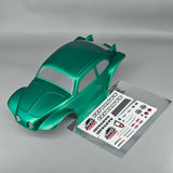 1/8 Beetle Style PC Off-Road Sand  Shell for Rc Car Frames Wheelbase 313-360mm  DIY