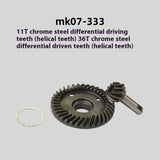 RLAARLO Mk07 Jk07pro Op Part Metal Accessories Armor Weight C Seat Steering Cup Bridge Cover Front Bar Differential Shell