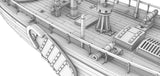 1/64 DUTCH GAFF GUNBOATS DIY Wood Model Kit