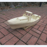 1/16 Coast Guard Lifeboat Handmade Wooden Boat Model Diy Kit